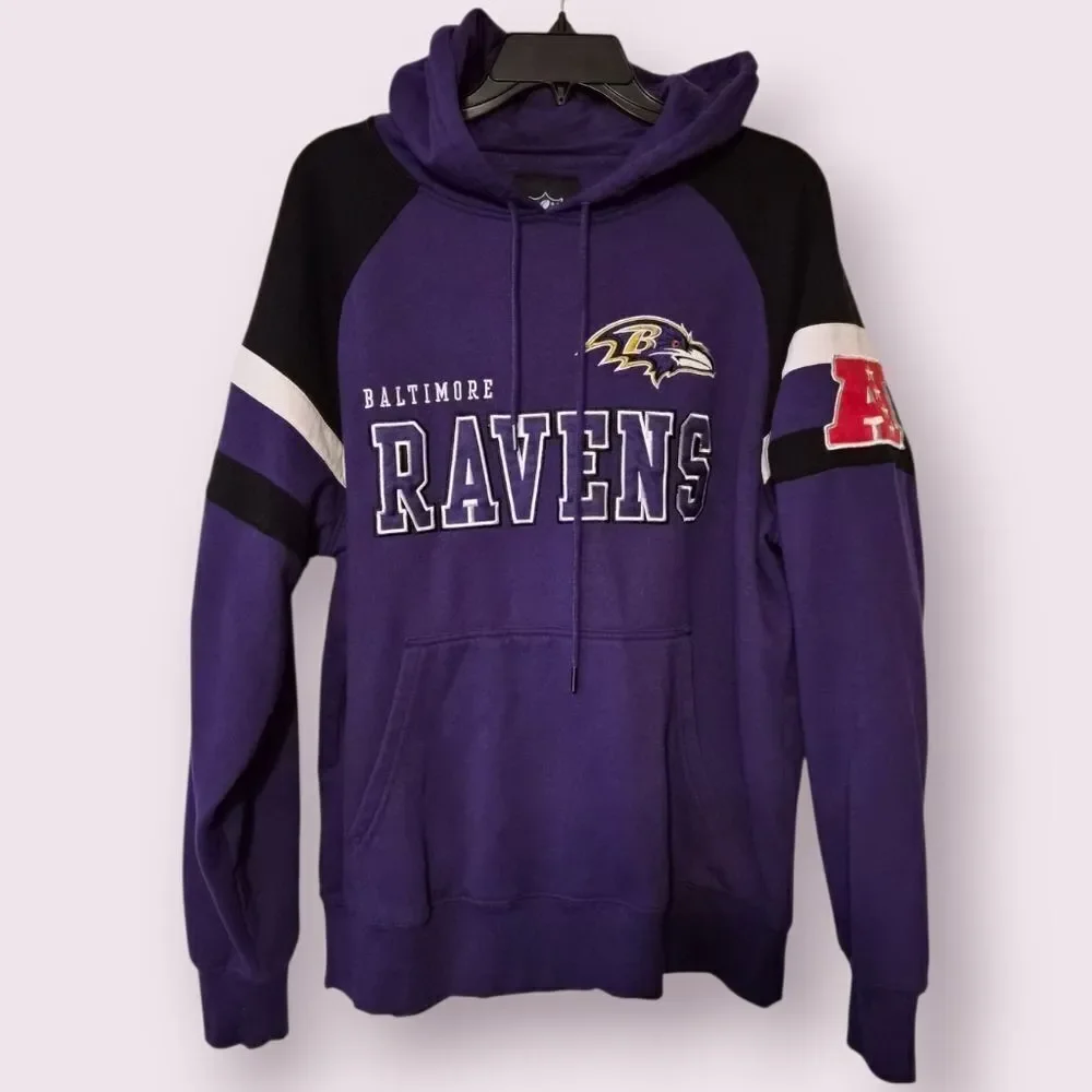 NFL Baltimore Ravens Purple and Black Sweater